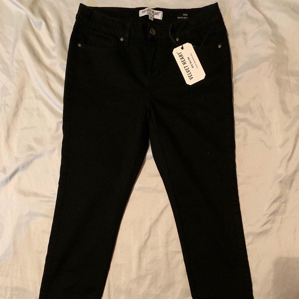 Denim Black Jeans